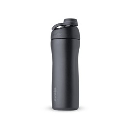 Owala Twist Stainless Steel Drinking Bottle with Screw Cap, 560 ml, Very, Very Dark