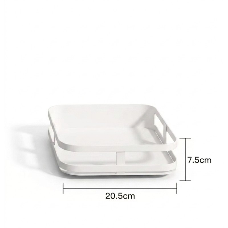 360° Rotating Spice Rack Organizer, Non-Slip Kitchen Turntable for Countertop,