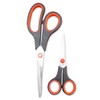 Stainless Steel Scissors Set - Rubber Cushioned Grip For Extra