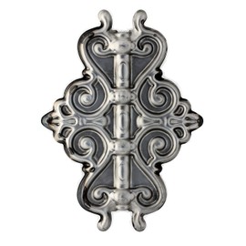 UHRIG Wrought Iron Ornament, Decorative Element Made of Steel for Window Grille, Fence etc. Forged Iron