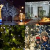 LJLNION 1000LED Christmas Lights, Extra Long 328FT Xmas Green Wire