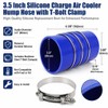 3.5 Inch Silicone Charge Air Cooler Hump Hose Boot Set