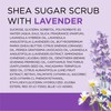 Dr Teal's Shea Sugar Scrub, Lavender Essential Oils, 19 oz