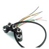 RAYANA Universal Aluminum 5 Button 7/8" 22mm Handlebar Motorcycle Switches