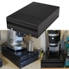 DIBTSA Espresso Knock Box Drawer, Stainless Steel Pull-Out Style Coffee