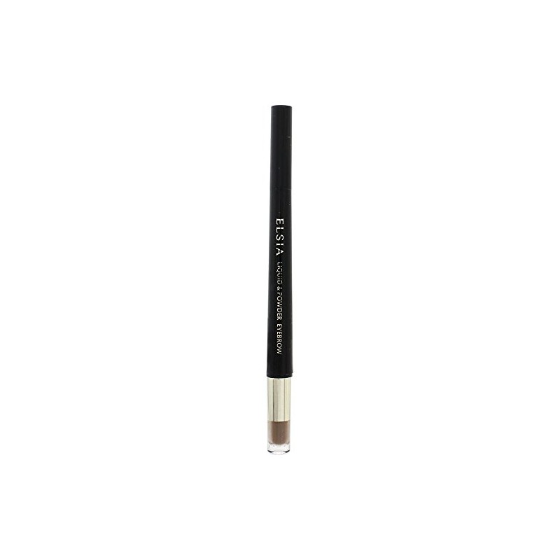 Elsia Platinum Liquid & Powder Eyebrow BR30 Brown 0.03 oz