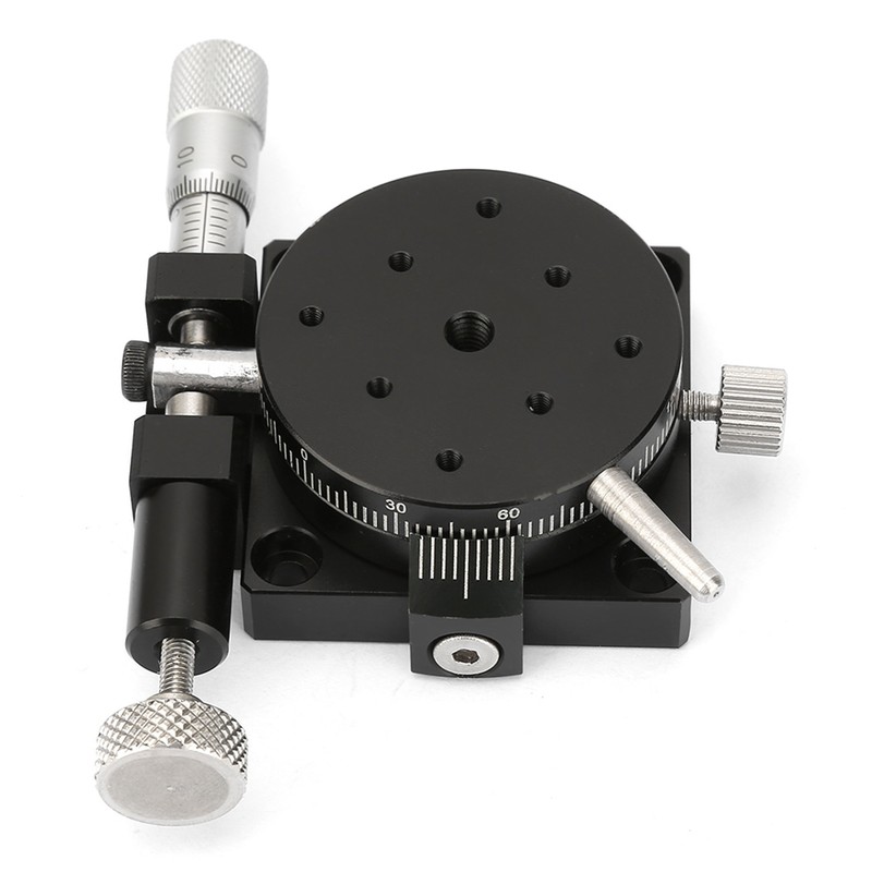 R38 Manual Rotation Stage Rotating Platform Precision Bearing Sliding Tuning