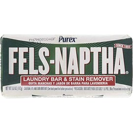 Fels Naptha - Jabón y quitamanchas para la Colada, 3 Unidades