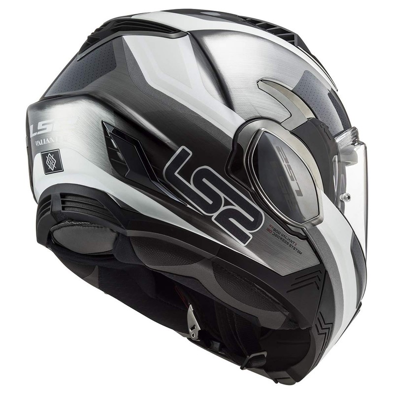 LS2 Helmets Valiant II Orbit Modular Helmet (Jeans - X-Small)