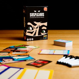Jumbo Games Suspicious Party Game from 10 Years - Board Game for 4 to 8 Players - from the Makers of Party & Co.