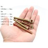 LBY 15 Sets Threaded Insert Nuts and Bolt Assortment Kit,