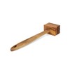 Ironwood Gourmet Acacia Wood Meat Tenderizer, 11.5-inches, Brown