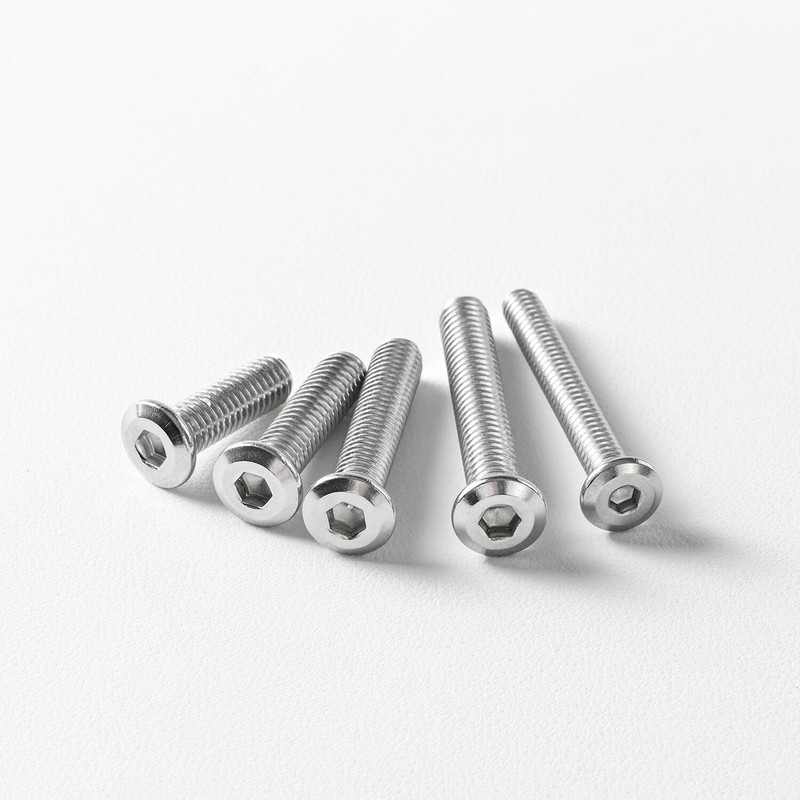 M5 x 12mm (25 Pack) Metric Flat Head Hex Socket