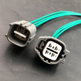 IBVIBV - Conector de sensor de oxígeno (O2) Kit de enchufes de 4 vías compatible con Toyota Lexus 90980-11028 6189-0623 6189-0581 6189-0187