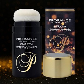 Prorance Hair Rich Black Chae Cushion Powder Empty Hair Cover Natural Brown / 프로랑스 헤어리치 흑채 쿠션 파우더 빈모커버 자연갈색
