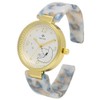 Fieldwork PNT038-2 Women's Snoopy Analog Acrylic Bangle Watch Blue, blue,