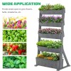 SLSY 5 Tier Garden Planters Raised Beds Freestanding Plant Stand