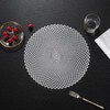 Hosoncovy 4 Pack Decorative PVC Placemats - Hollow Dining Table