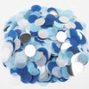 Confetti Multicoloured Silver (Metal) White Light Blue Deep Blue Wedding