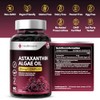 HealthEssent Astaxanthin High Strength Algae Oil 80mg Complex - Microalgae