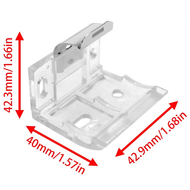 Lovelysp Cordless Shade Mounting Bracket Mounting Bracket with Metal Clip