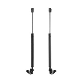 alxiang 2pcs Hood Lift Supports Front Side Shock Struts Black Steel for Honda for Accord 2003-2007 11.06"-Compressed Length with Bracket-Body Connection(Mm) Dohc,Sohc-Engine 8196118 014224 107-4189