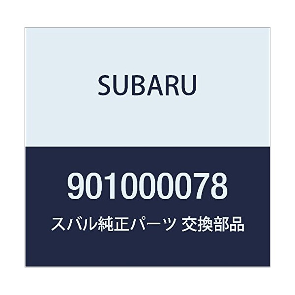 SUBARU Genuine Part Flange Bolt Part # 901000078