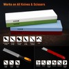 SNAIL GARDEN 10PCS Knife Sharpening Stone Set,Dual-Sided (400/1000 & 3000/8000