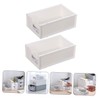 BIUDECO Pcs Desktop Organizer Plastic Case Drawer Home Storage Tool