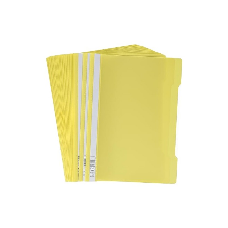 Durable 252304 Document Folders (A4 Standard, PP) Pack of 25,