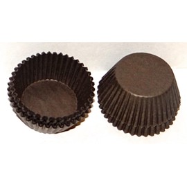 No. 5 Peanut Butter Paper Brown candy cups 1 1/4" diameter, 3/4" wall Qty. 1,000