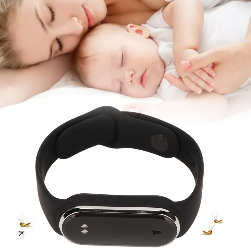 Ultrasonic Mosquito Repellent Bracelet Fast Charging Time Display Temperature Measurement