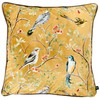 Wylder Tropics Orient Chinoiserie Birds Cushion Cover, Gold, 43 x