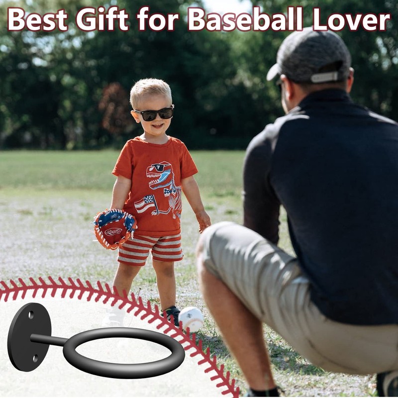 BIHOMIFI Baseball&Softball Display Memorabilia Holder Baseball Bat Storage Baseball Display