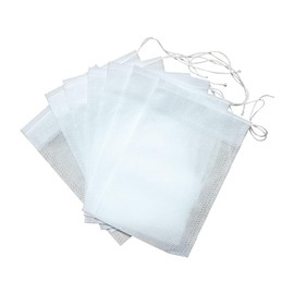 UUYYEO 200 Pcs Loose Leaf Tea Bags with String Empty Tea Bags Small Tea Filter Bags for Herbs Coffee Soup Bags for Cooking Seasoning Bags for Spices