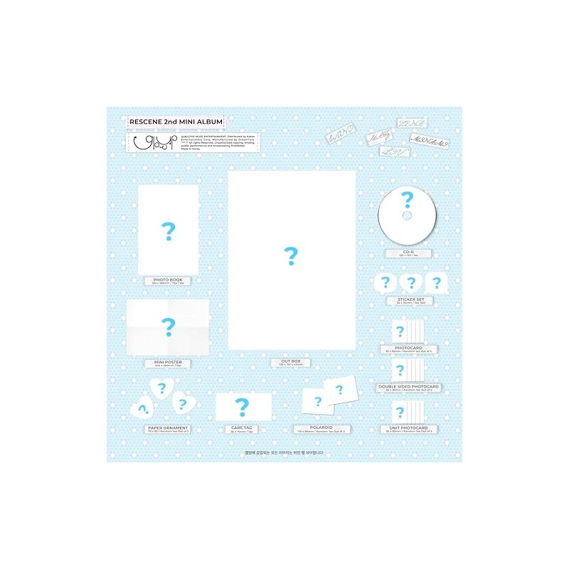 RESCENE 2nd MINI ALBUM [Glow Up (WE VER.)]（韓国盤）