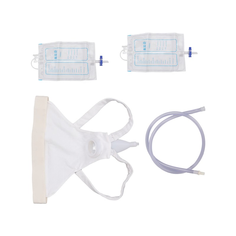 Male Urinal Pee Holder Breathable Prevent Leak Soft Silicone Urine