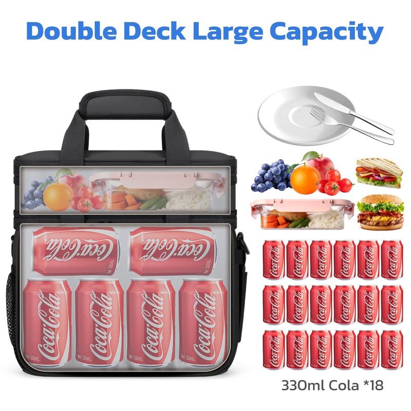 Maelstrom Lunch Box, 20L Insulated Lunch Bag for Men Women,