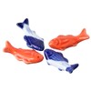 Vctitil 8Pcs/set Chopsticks Holder Ceramic Chopstick Rest Fish Shape Chopsticks