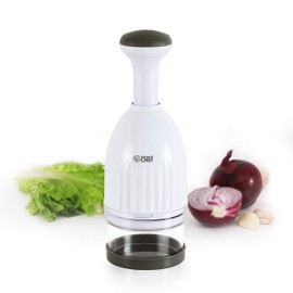 Commercial Chef Food Chopper, Manual Hand Chopper Dicer Easy to Clean, Press Chopper Mincer for Vegetables Onions Garlic Nuts Salads
