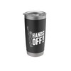 HANDS OFF! Resist Democracy Protection Stainless Steel Insulated Tumbler