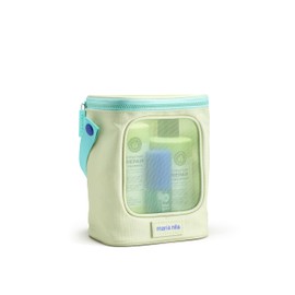 Maria Nila Structure Repair Beauty Bag - Repairing Shampoo & Conditioner Set with Limited Edition Argan Oil, in Recycled Mesh Bag - Hair Care for Damaged Hair