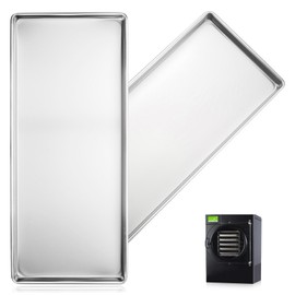 Metal Trays for Harvest Right Freeze Dryer Medium, Freeze dryer trays medium for Harvest Right home pro freeze dryer (Medium-2pcs)