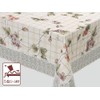 MEIWA tablecloth (1 Items) ekusi-dosiri-zu Breasted 130 cm X 210 cm Purple