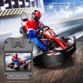 Luqeeg 4K Ultra Body Worn Camera, Waterproof Design, Night, Motion Detection, Wearable Pocket Video Recorder with Back Clip for Law Enforcement