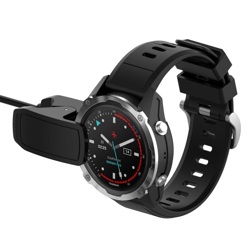 AWADUO für Garmin Descent mk2 Magnetisch Ersatz-USB-Ladedock-Kabel, USB-Ladekabel für Garmin