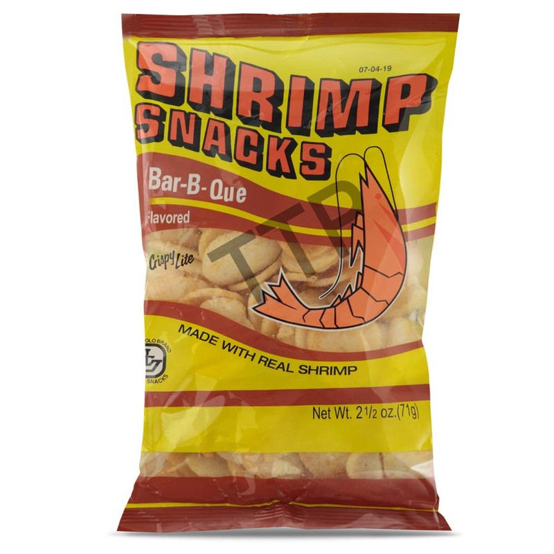 Marco Polo Shrimp Snacks Bar-B-Que Flavored, 7.5oz (213g) 3 Pack