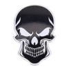 3D Metal Skull Sticker Logo Emblem Badge Car Sticker Motorcycle