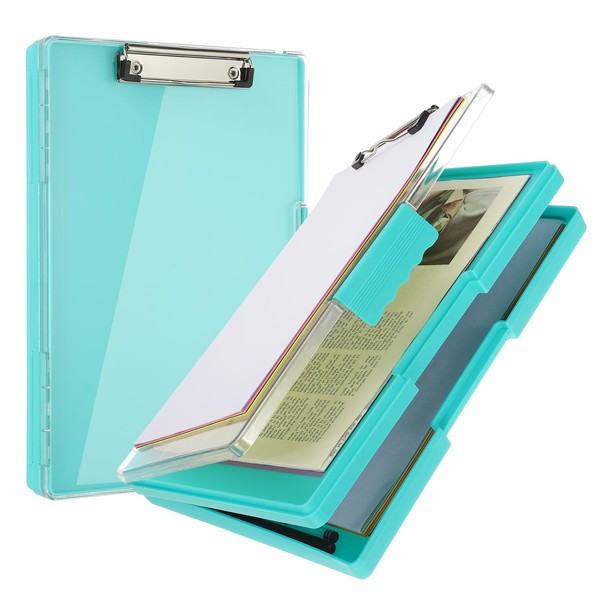 PATIKIL Clipboard with Storage 8.5x11 with Pen Holder A4 Legal