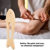 2Pcs Wooden Gua Sha Board Fish Shape Polished Beech Sturdy